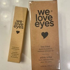 We Love Eyes- Tea Tree Eyelid/Lash Makeup Remover & Brush